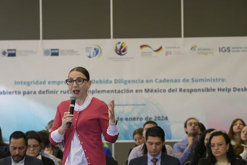 Leonor Quiroz, President of the Ethics and Integrity Commission of COPARMEX